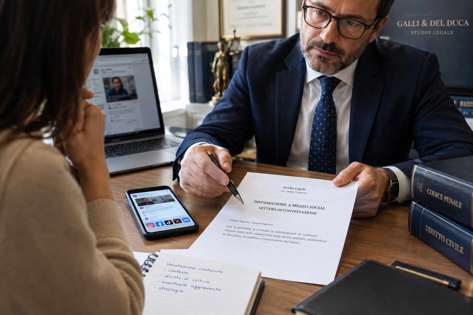 Home 14 Diffamazione a mezzo social: cosa fare quando arriva una lettera dell’avvocato